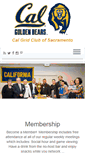 Mobile Screenshot of calgridclubsac.org